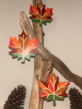 Classic Harvest Maple Leaves - set of 3