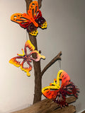 Amber & Ember Butterfly Trio - set of 3